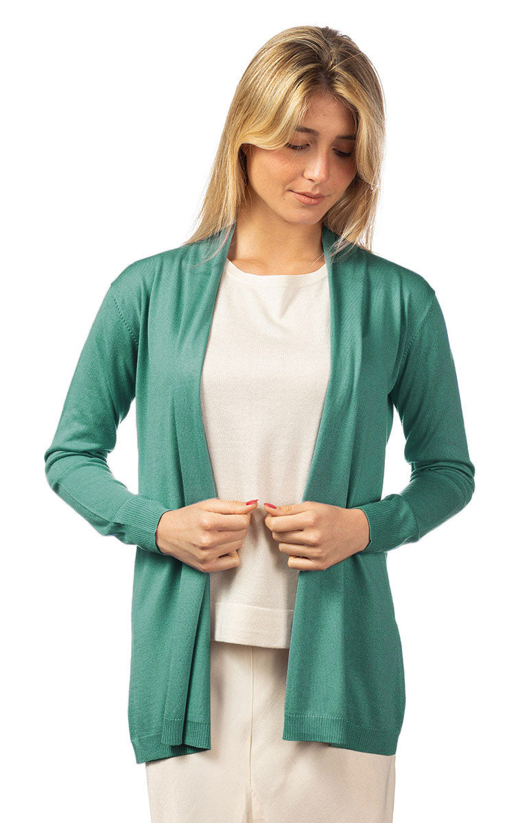 Cashmere Silk Cardigan for Women Online Sale – ONECASHMERE